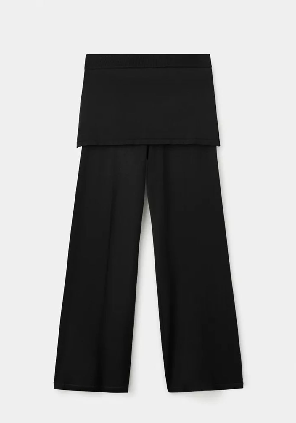 Pantalón Punto Combinado Mango 9