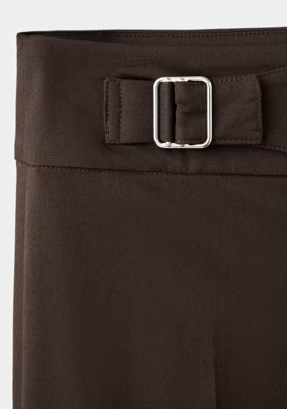 Pantalón Recto Cinturón Mango 6