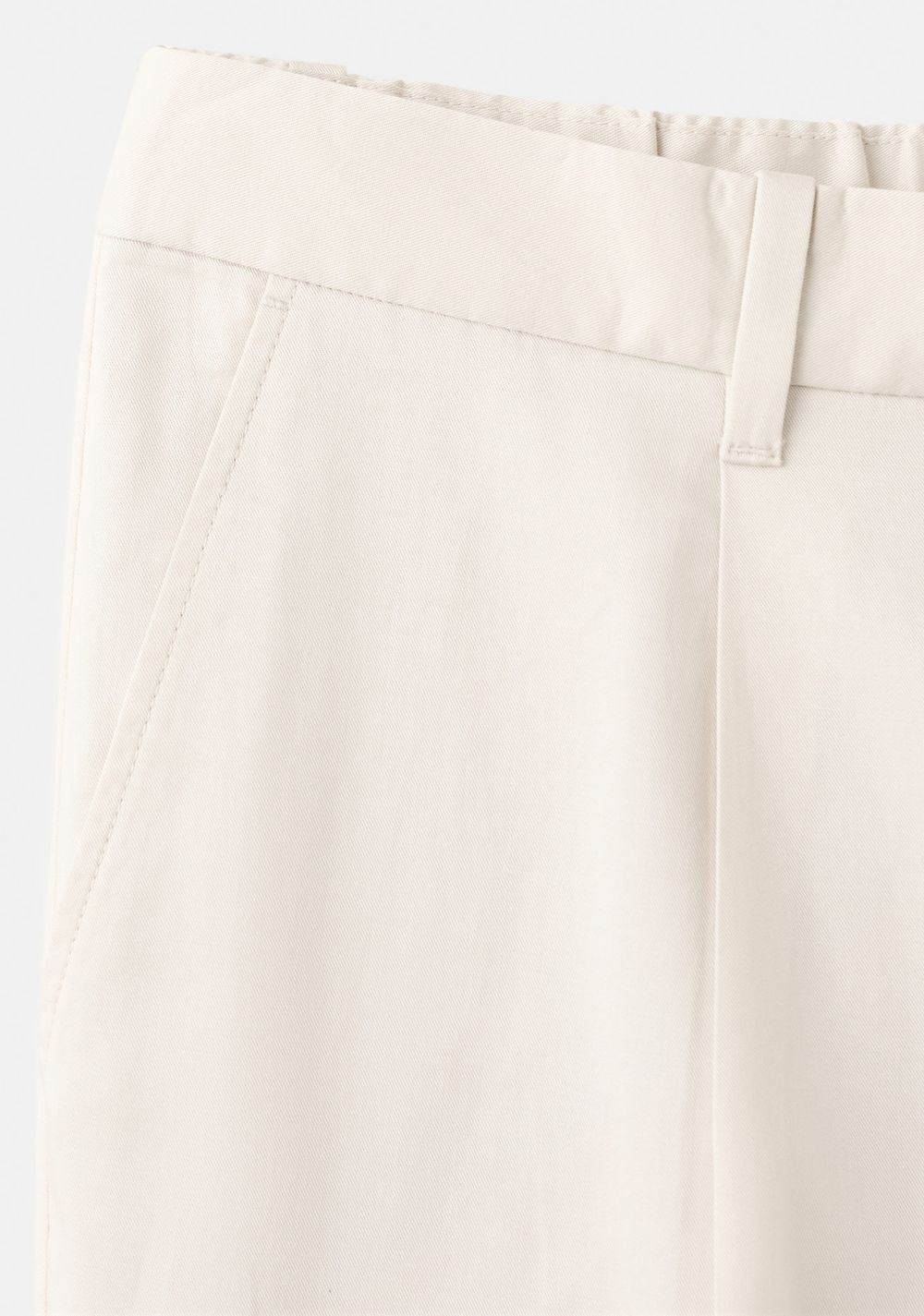 Pantalón Regular Fit Fluido Pinzas Mango 8