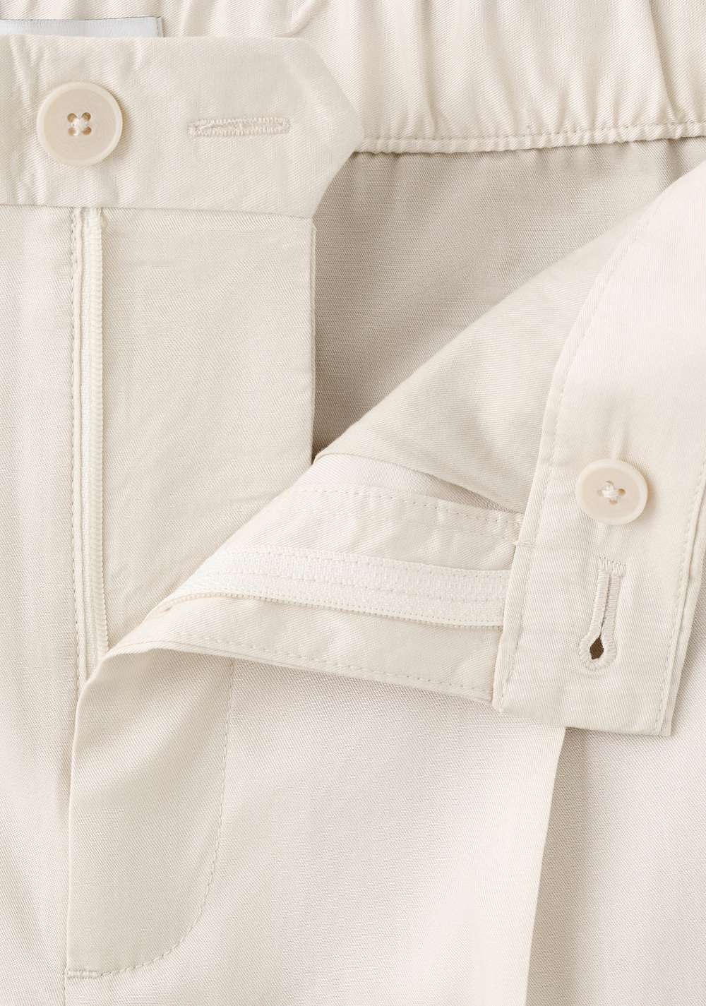 Pantalón Regular Fit Fluido Pinzas Mango 4