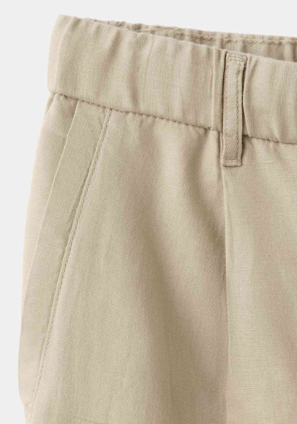 Pantalón Slim Fit Cropped Mango 8