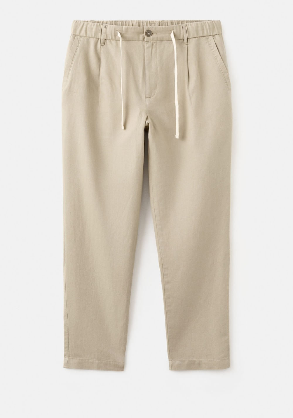 Pantalón Slim Fit Cropped Mango 9