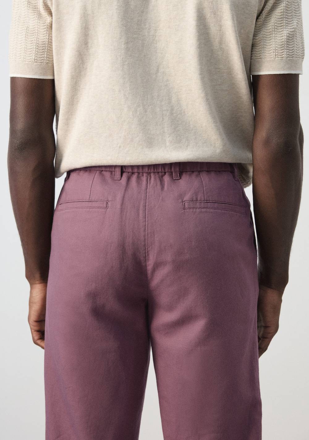 Pantalón Slim Fit Cropped Mango 7