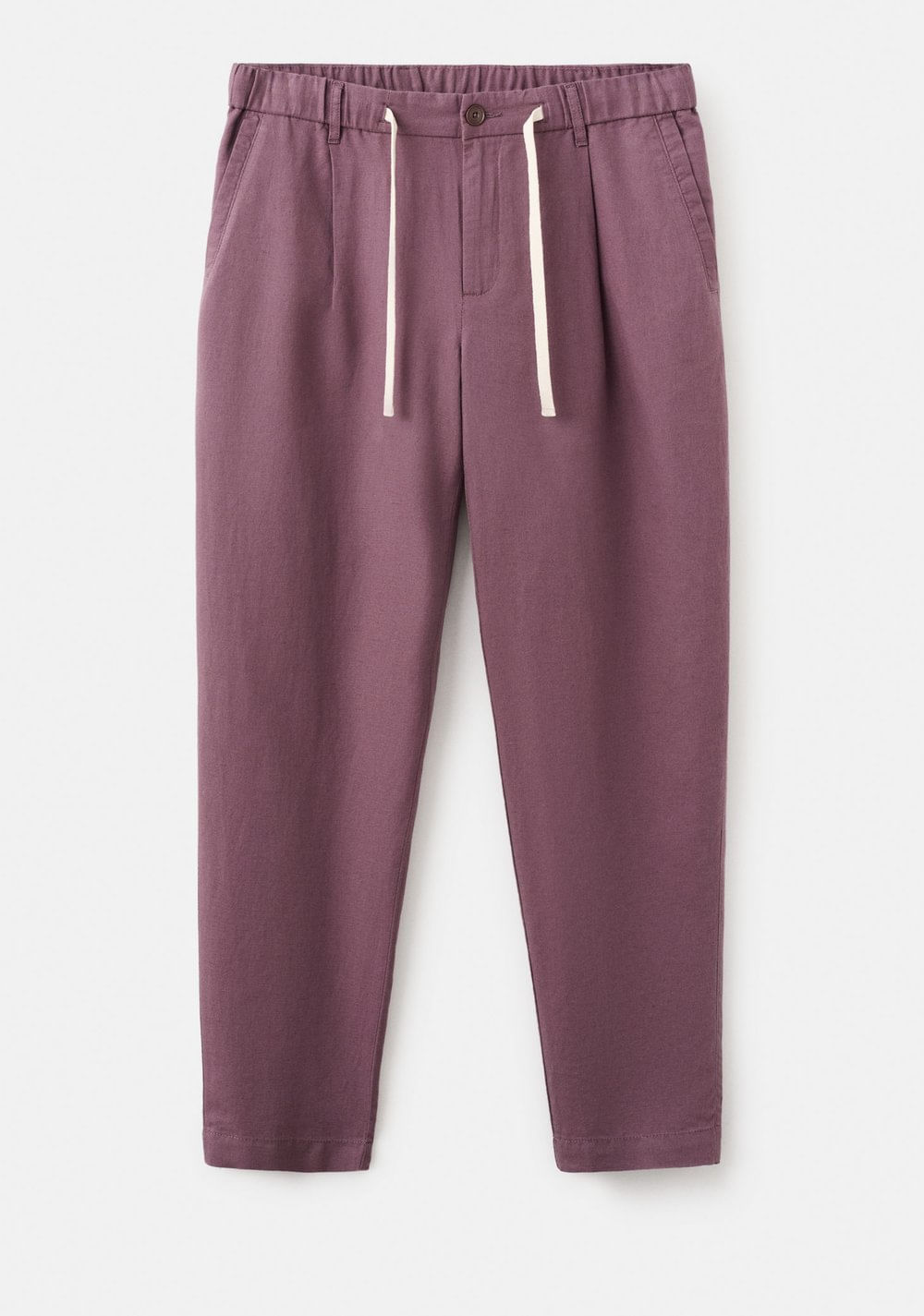 Pantalón Slim Fit Cropped Mango 9