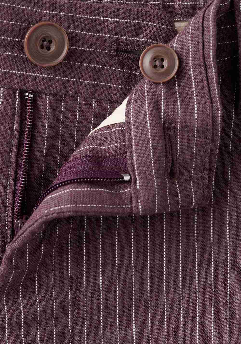 Pantalón Slim Fit Rayas Mango 9