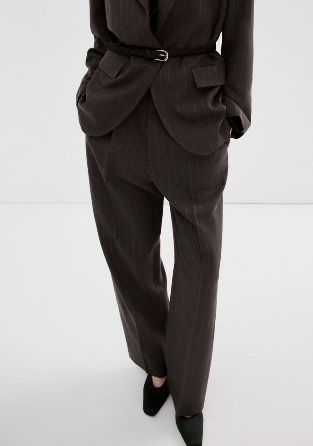 Pantalón Traje Lyocell Mango
