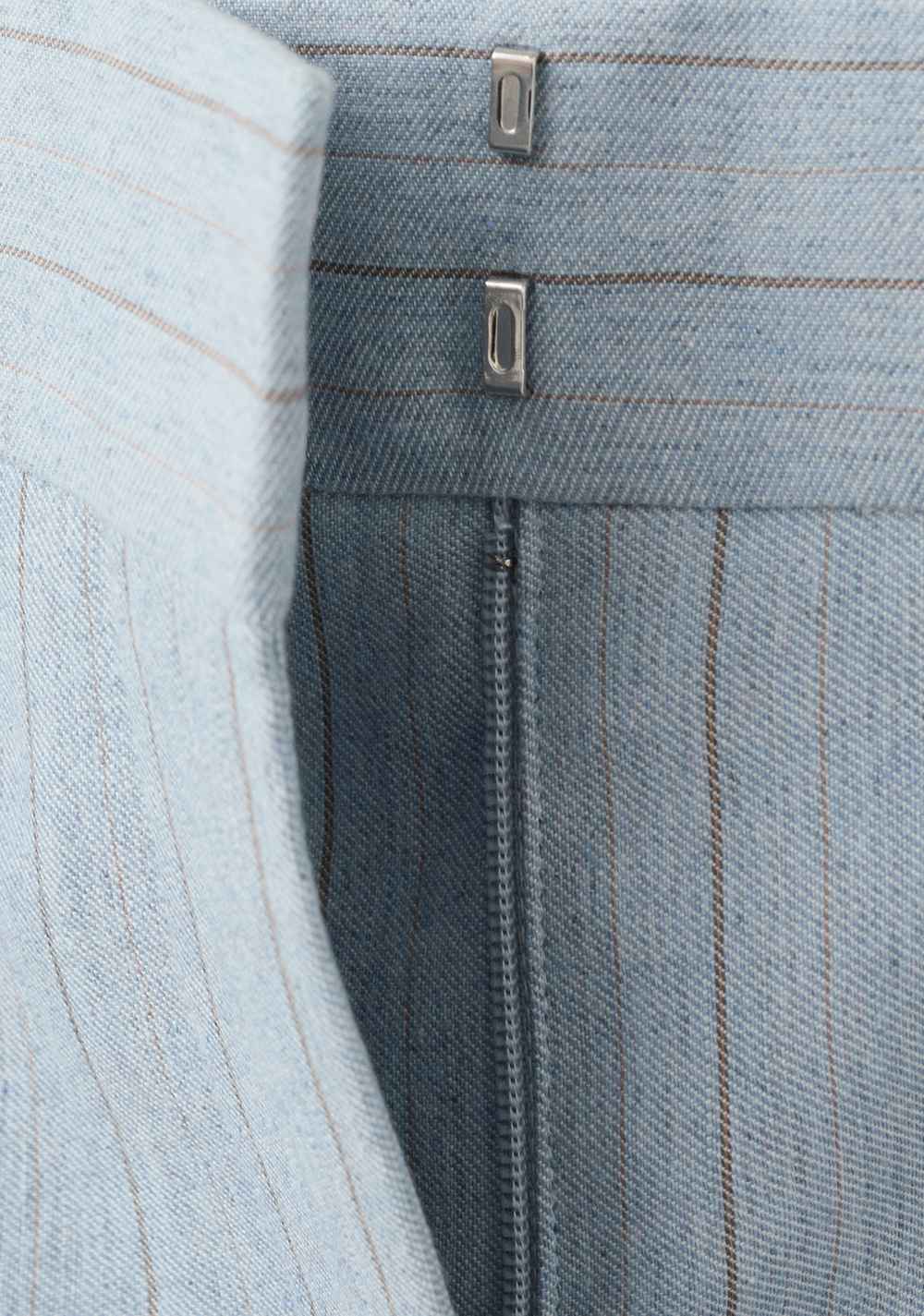 Pantalón Traje Raya Diplomática Mango 4
