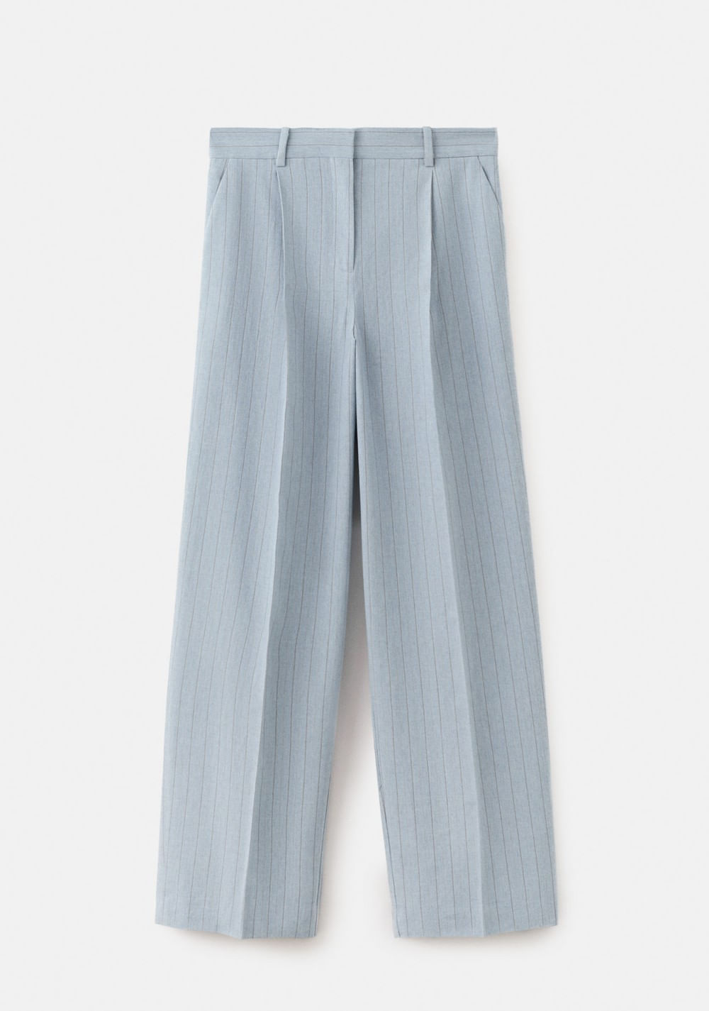 Pantalón Traje Raya Diplomática Mango 7