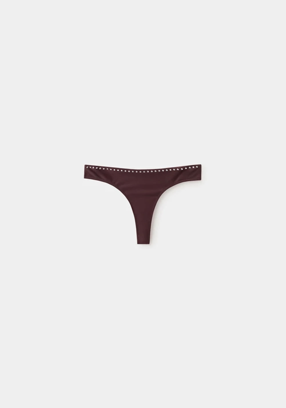 Panty de Baño Brasileña Tachuelas Mango 8