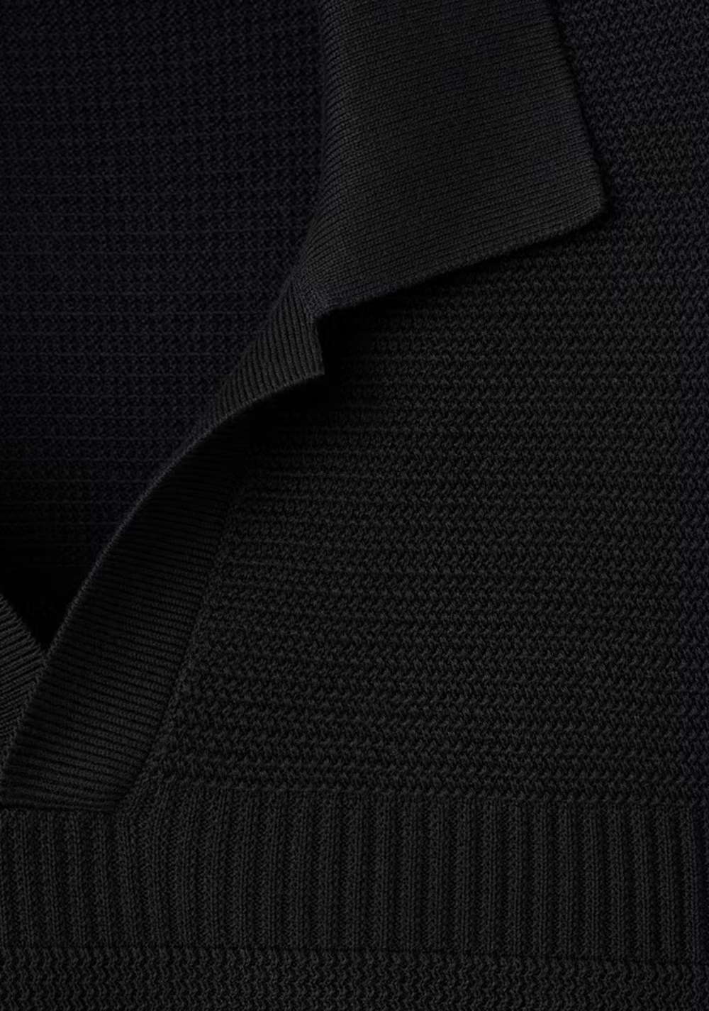 Polo 100% Algodón Punto Fino Mango 6