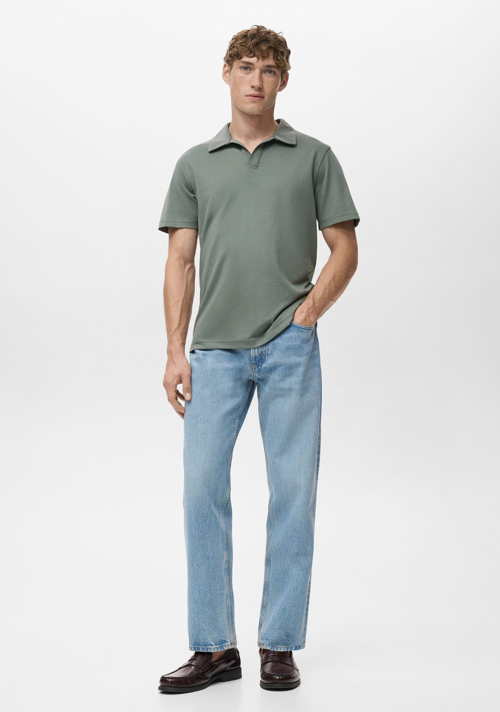 Polo Algodón Piqué Mango 8