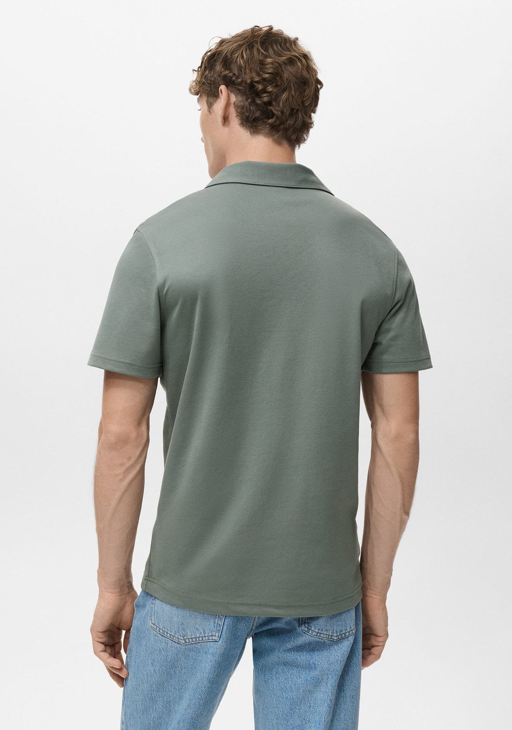 Polo Algodón Piqué Mango 3