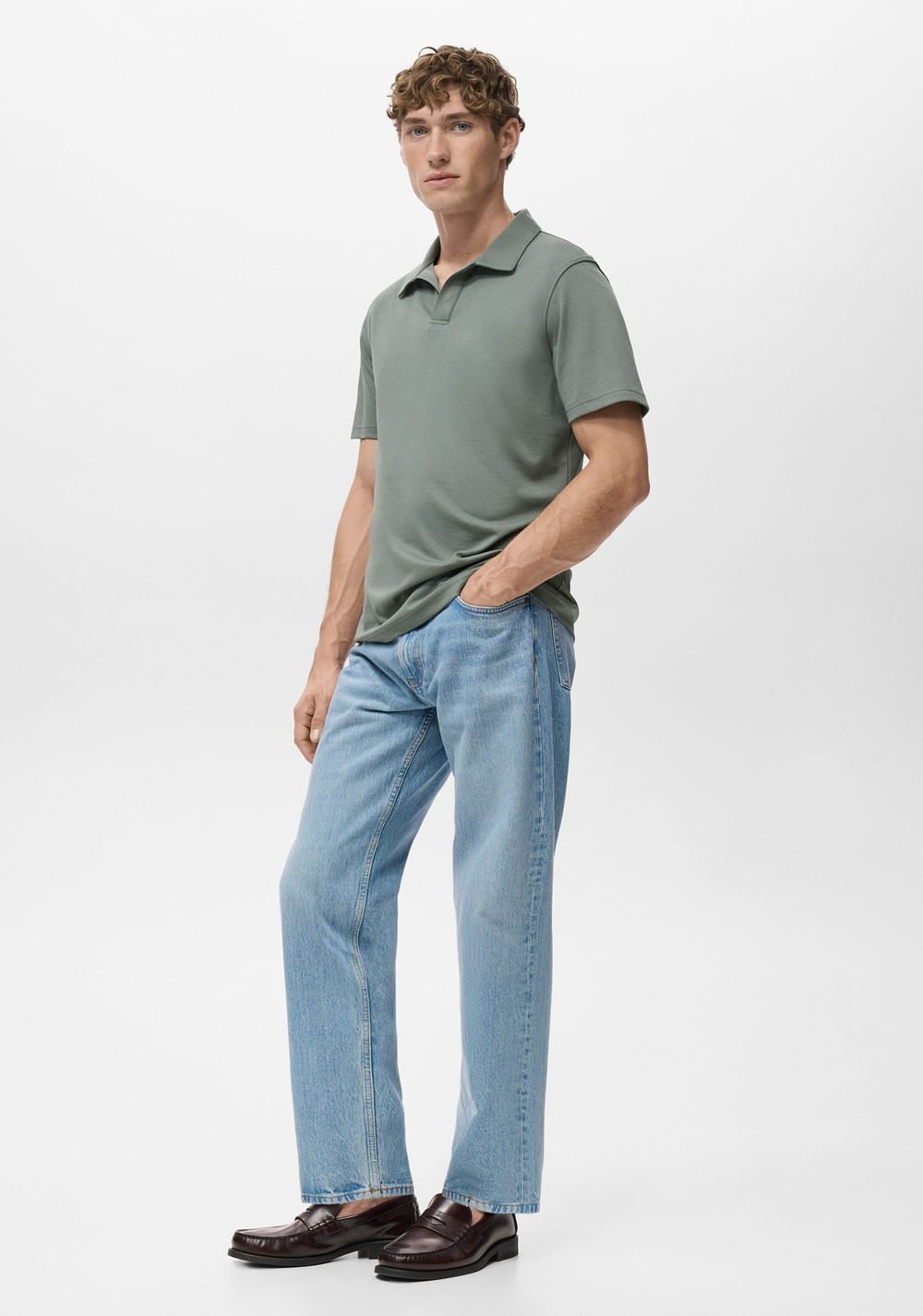 Polo Algodón Piqué Mango 6