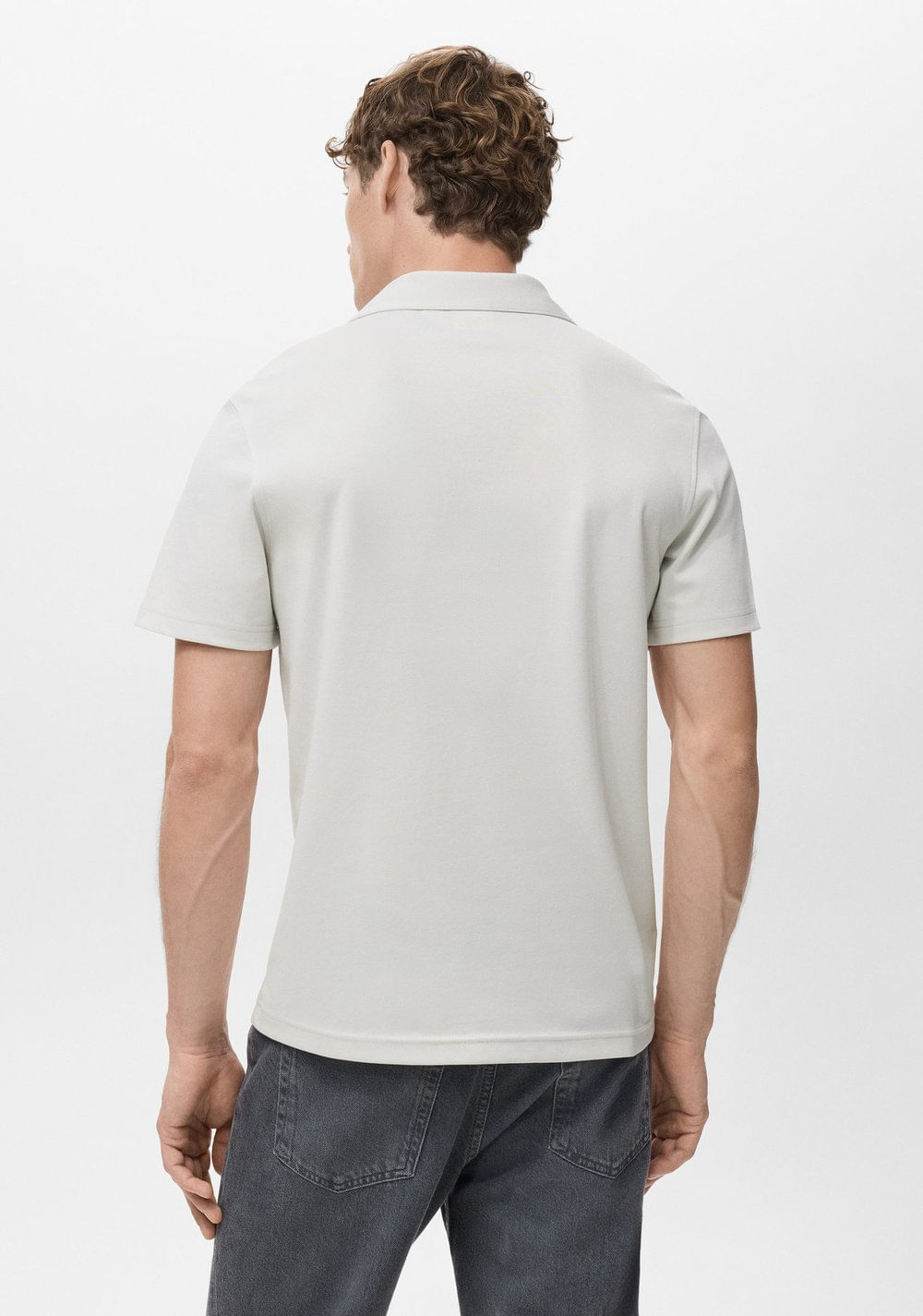 Polo Algodón Piqué Mango 3