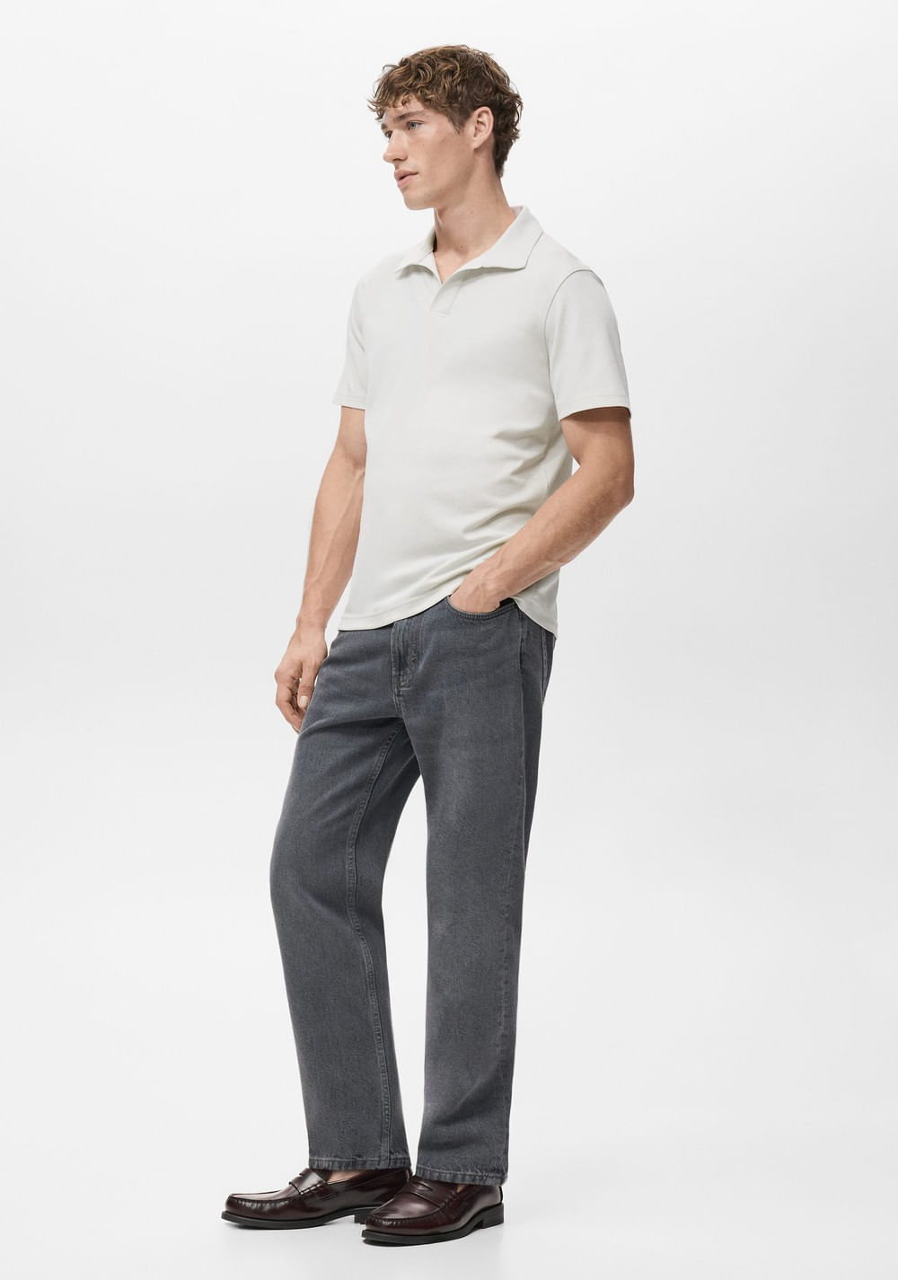 Polo Algodón Piqué Mango 6