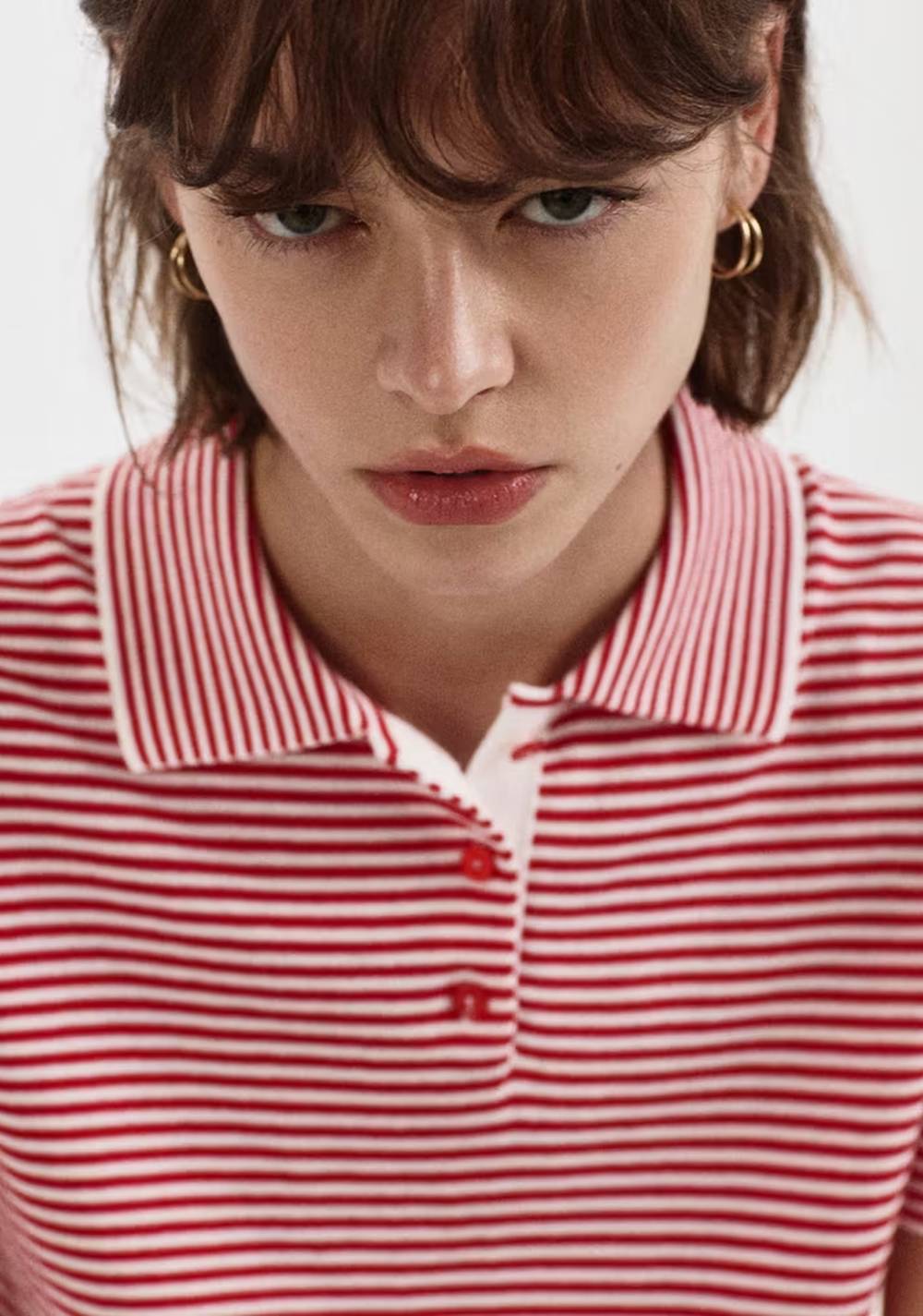 Polo Rayas Mango 4