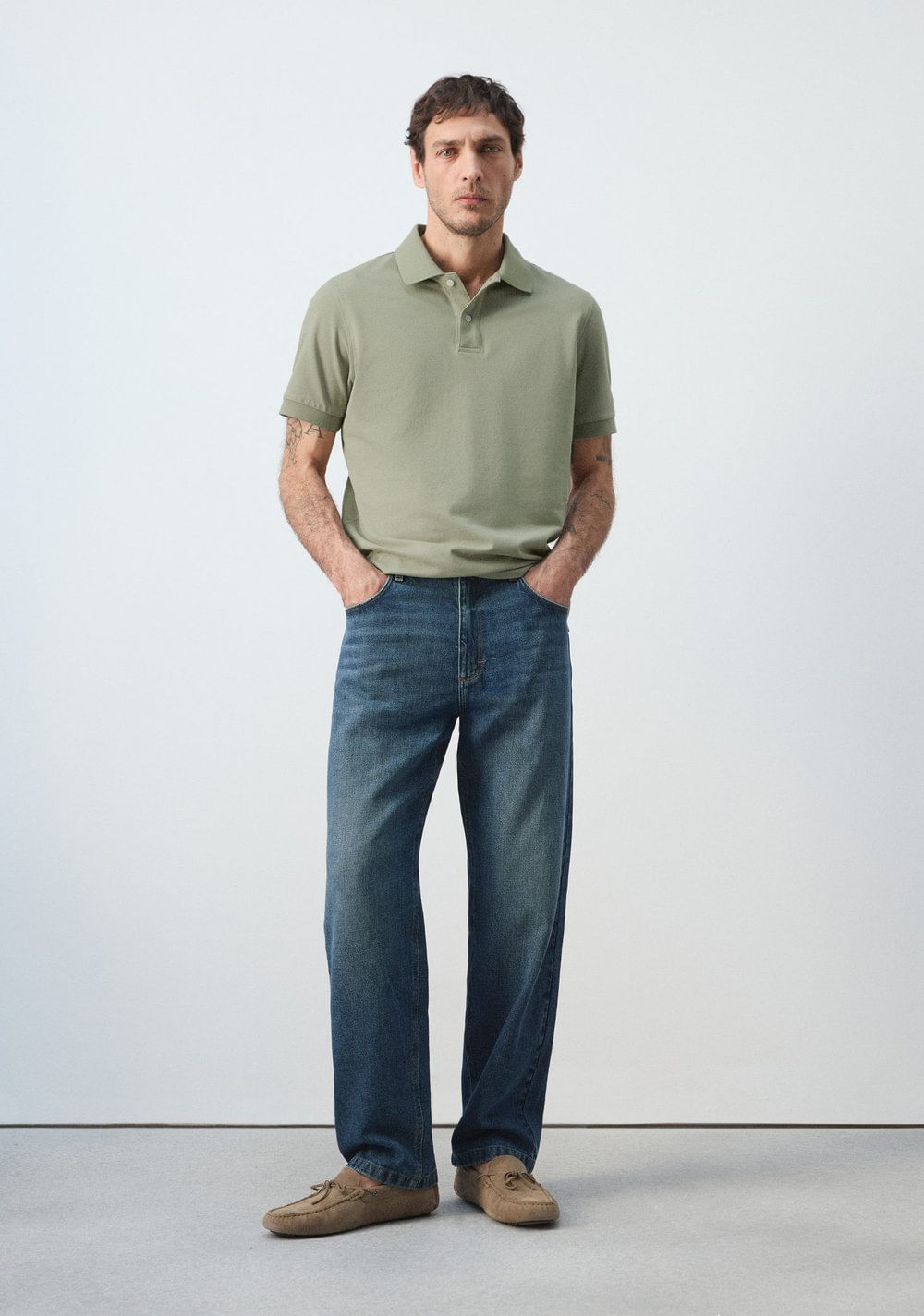 Polo Regular Fit Piqué Mango 8