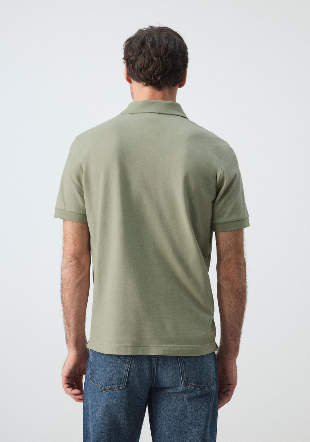 Polo Regular Fit Piqué Mango 3