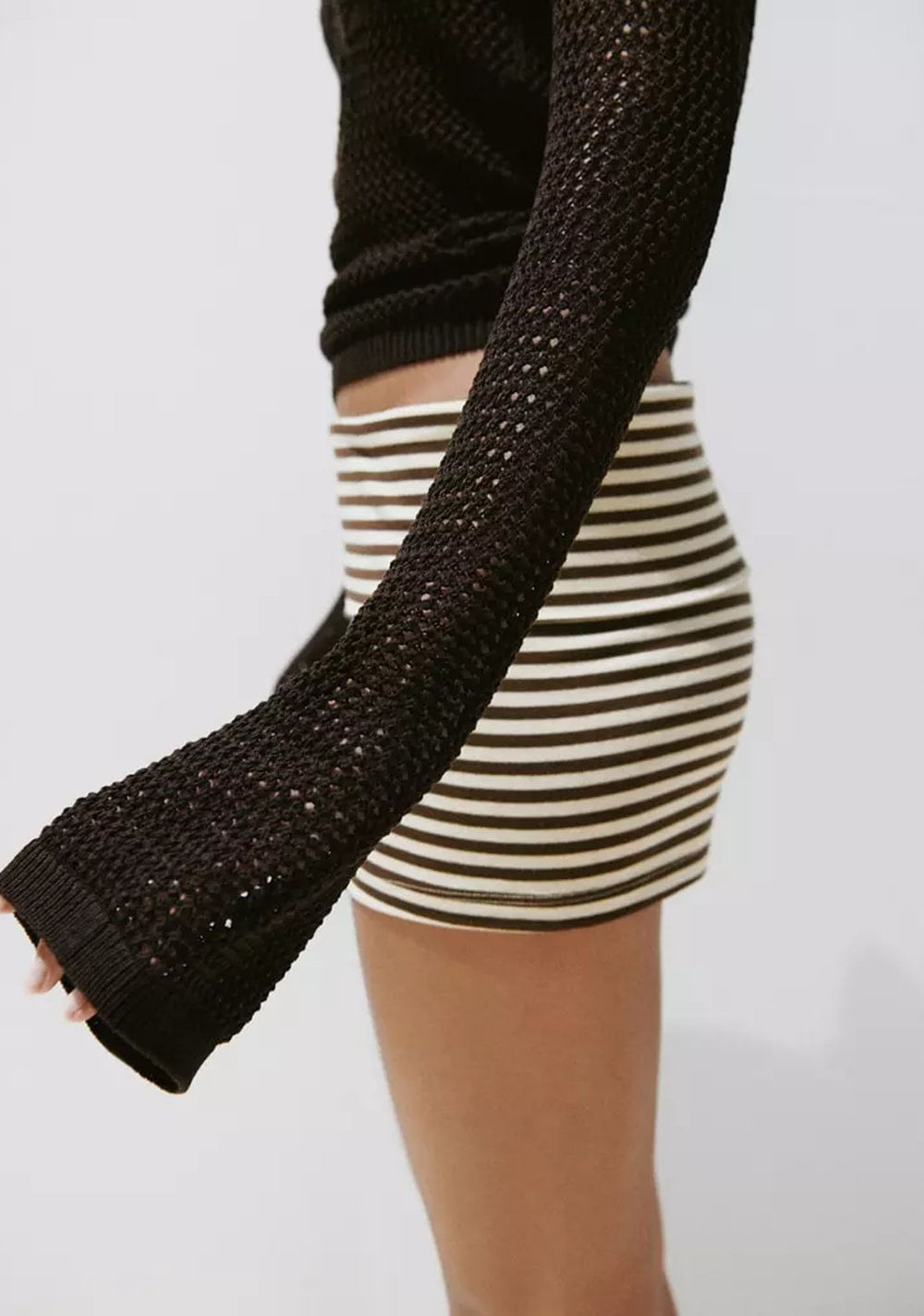 Shorts Algodón Rayas Mango 5