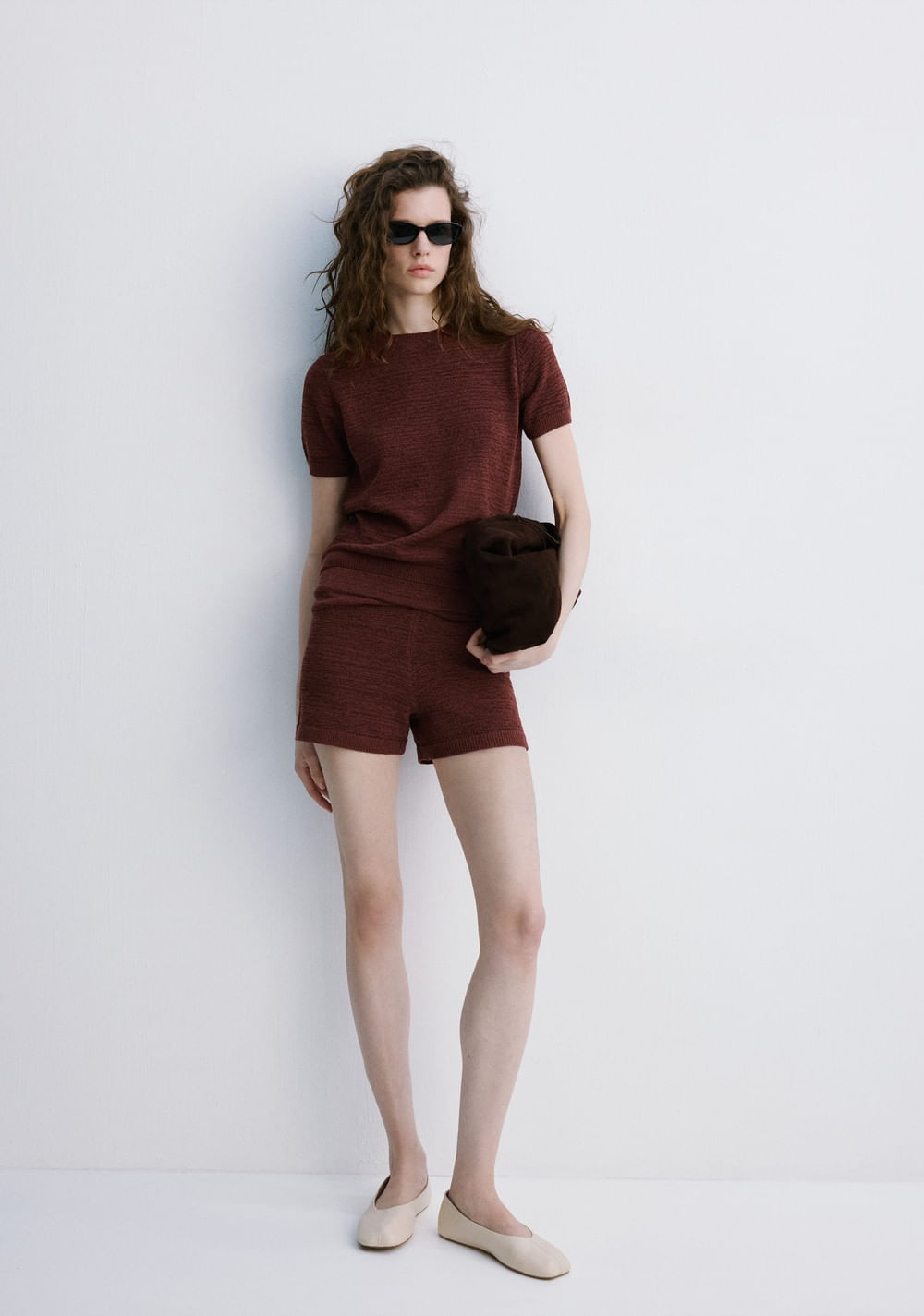 Shorts Punto Entallados Mango 2