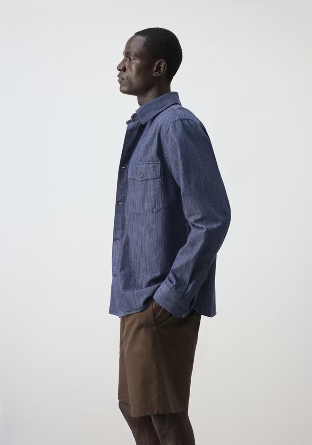 Sobrecamisa de Jeans 100% Algodón Mango 5