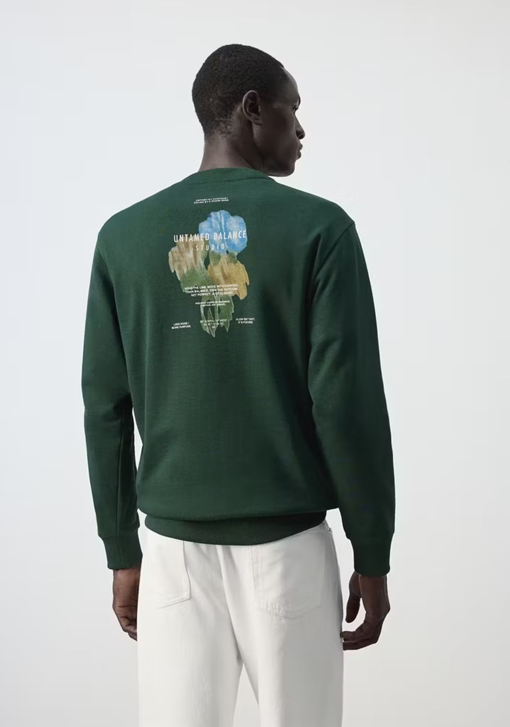 Sudadera 100% Algodón Estampada Mango 3