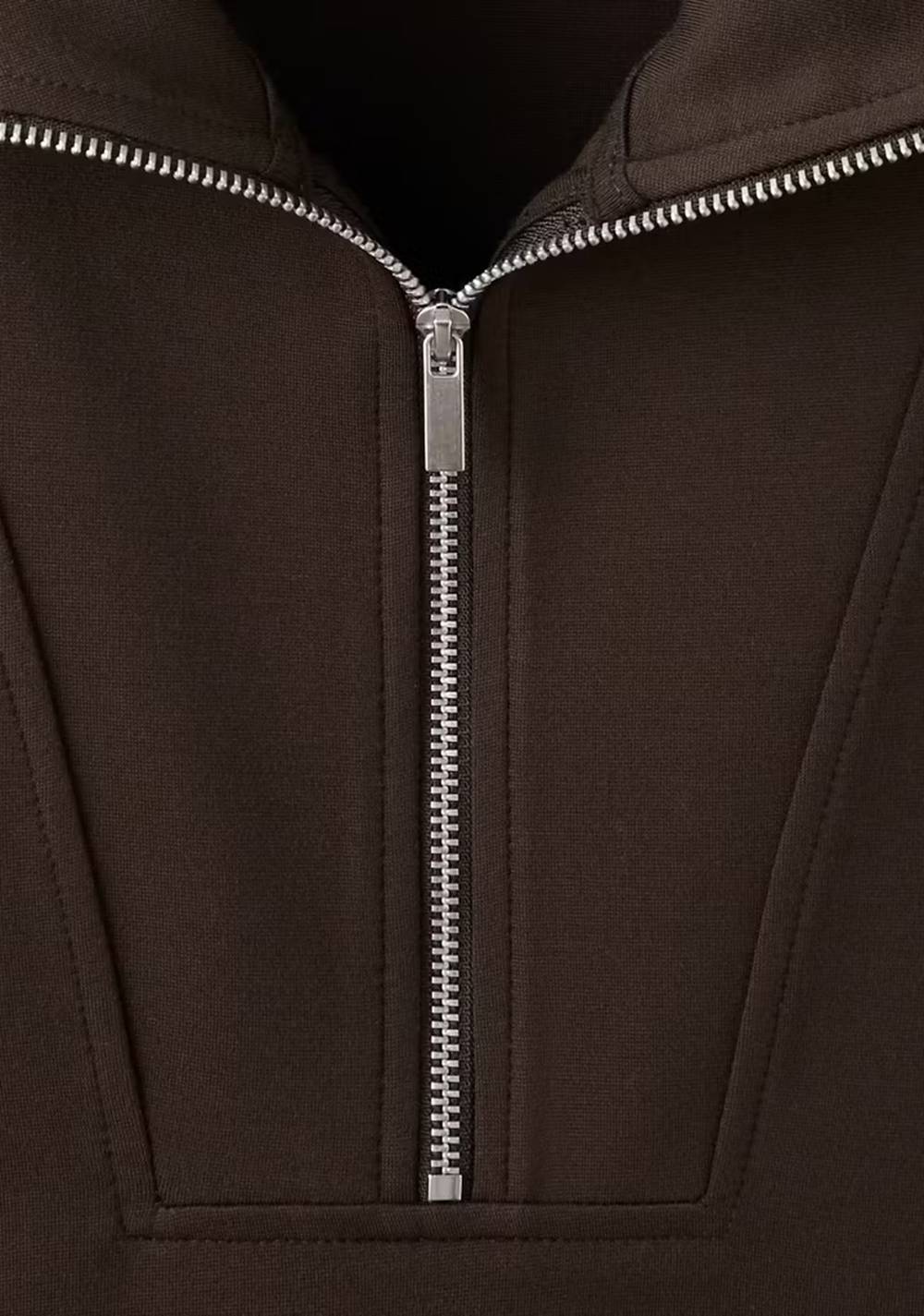 Sudadera Cuello Alto Cierre Mango 5