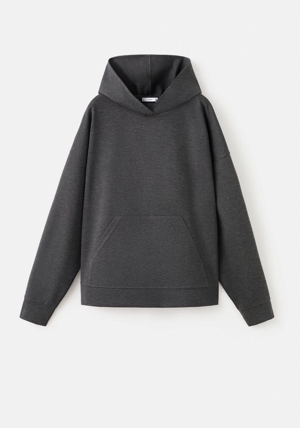 Sudadera Punto Jaspeado Capucha Mango 2