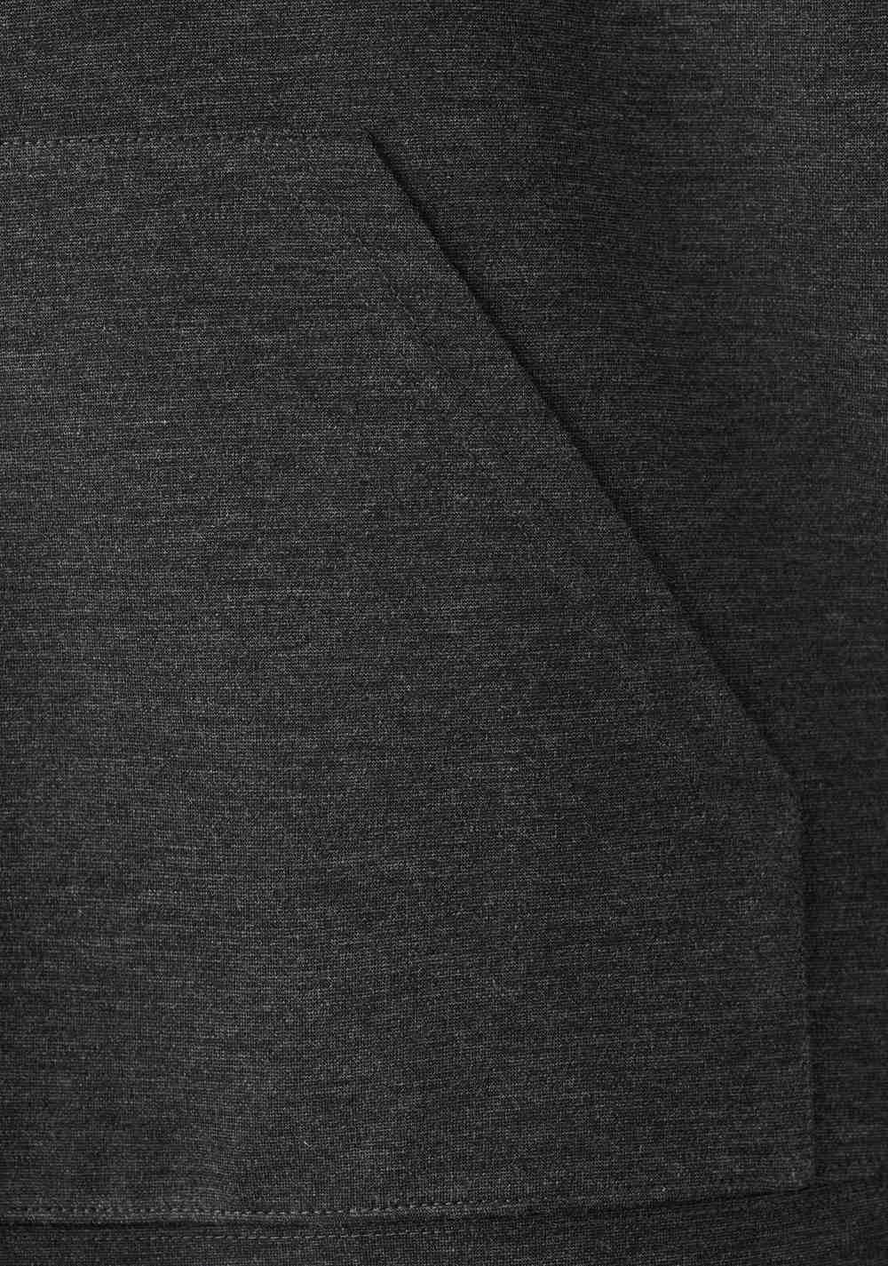 Sudadera Punto Jaspeado Capucha Mango 4