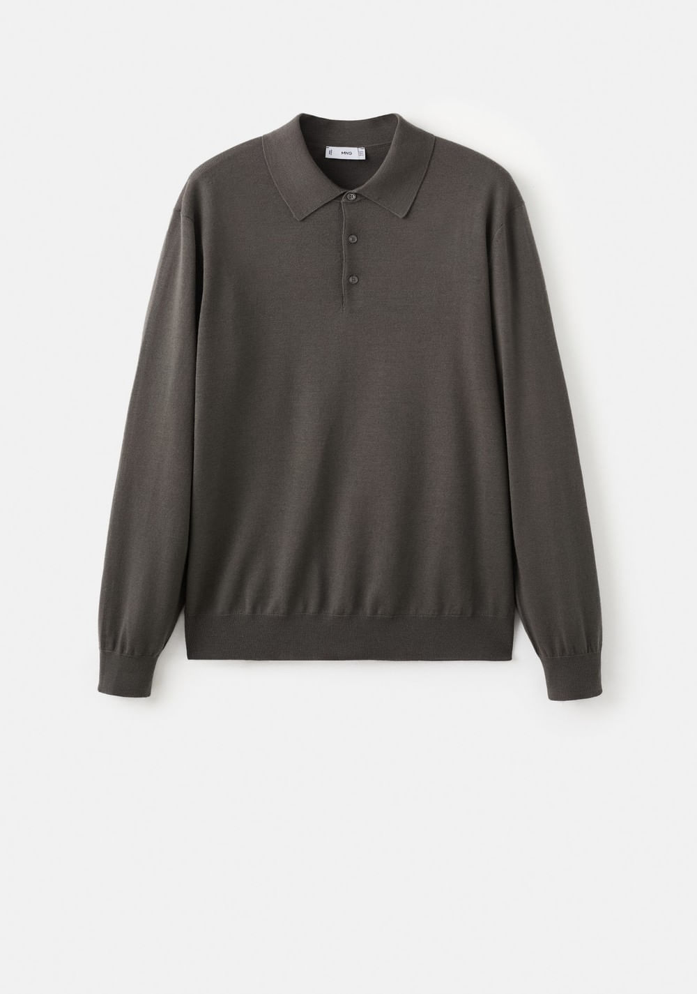 Suéter Tipo Polo Mango 2