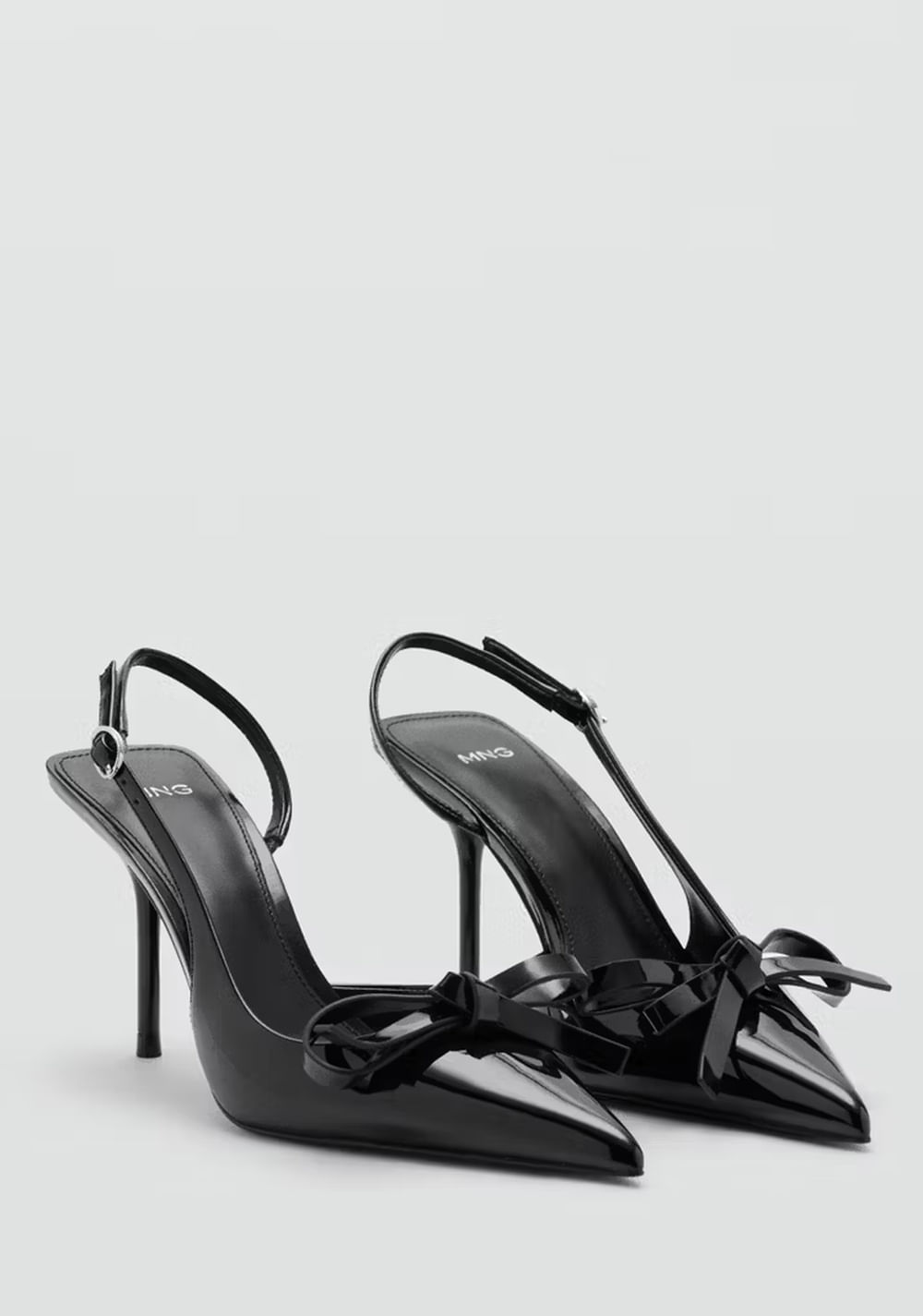 Tacones Charol Lazo Mango 2