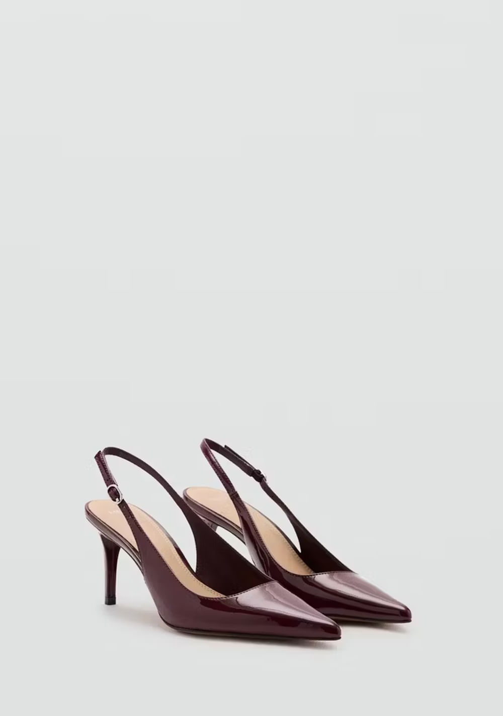 Tacones Charol Punta Mango 2