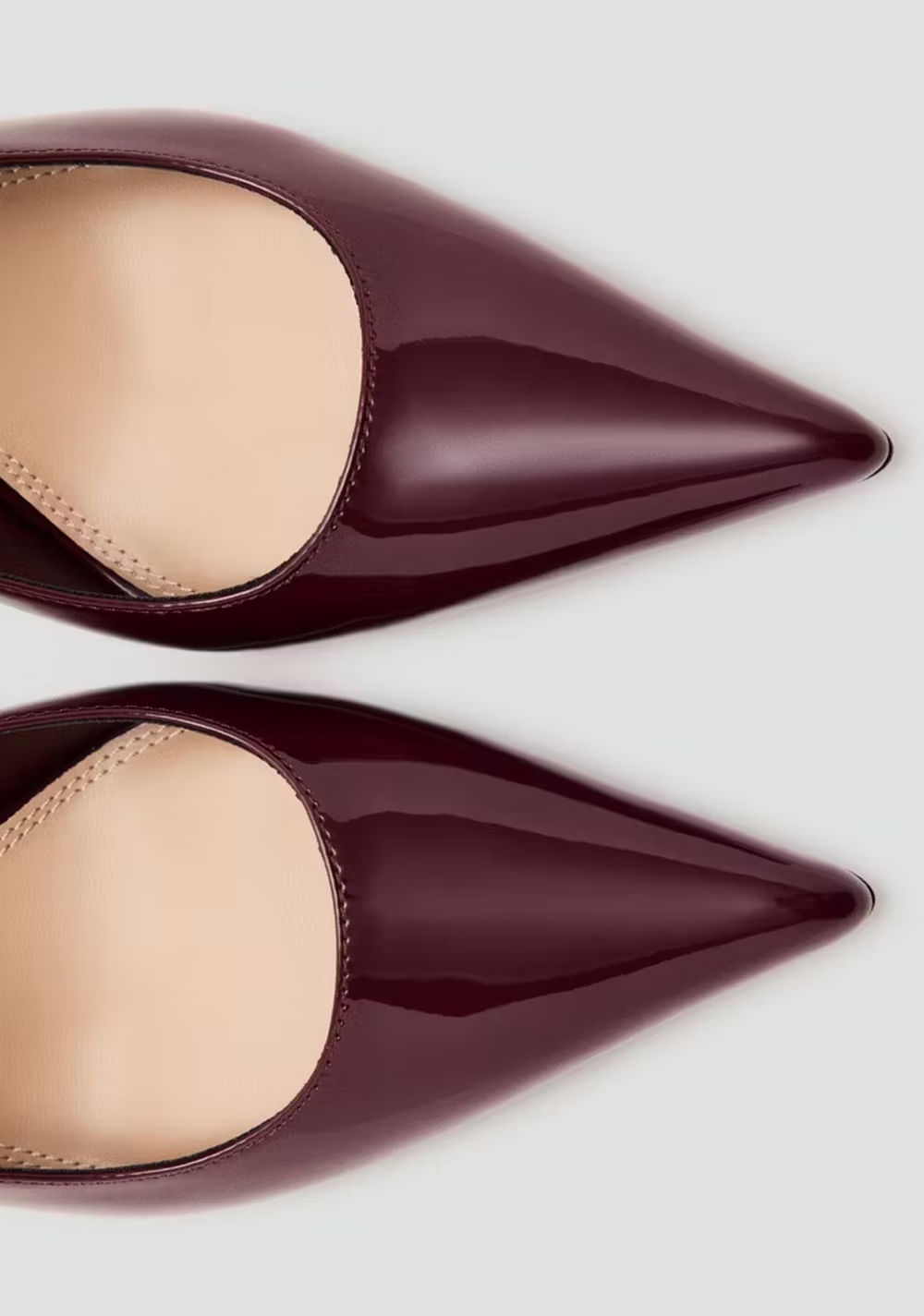Tacones Charol Punta Mango 4