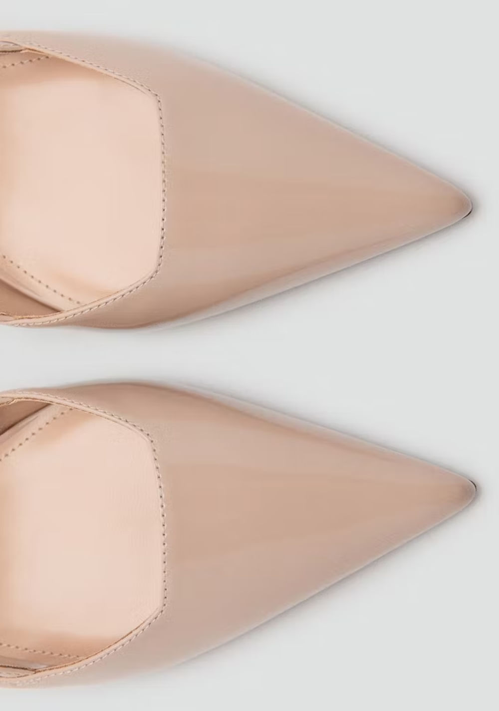 Tacones Punta Charol Mango 4