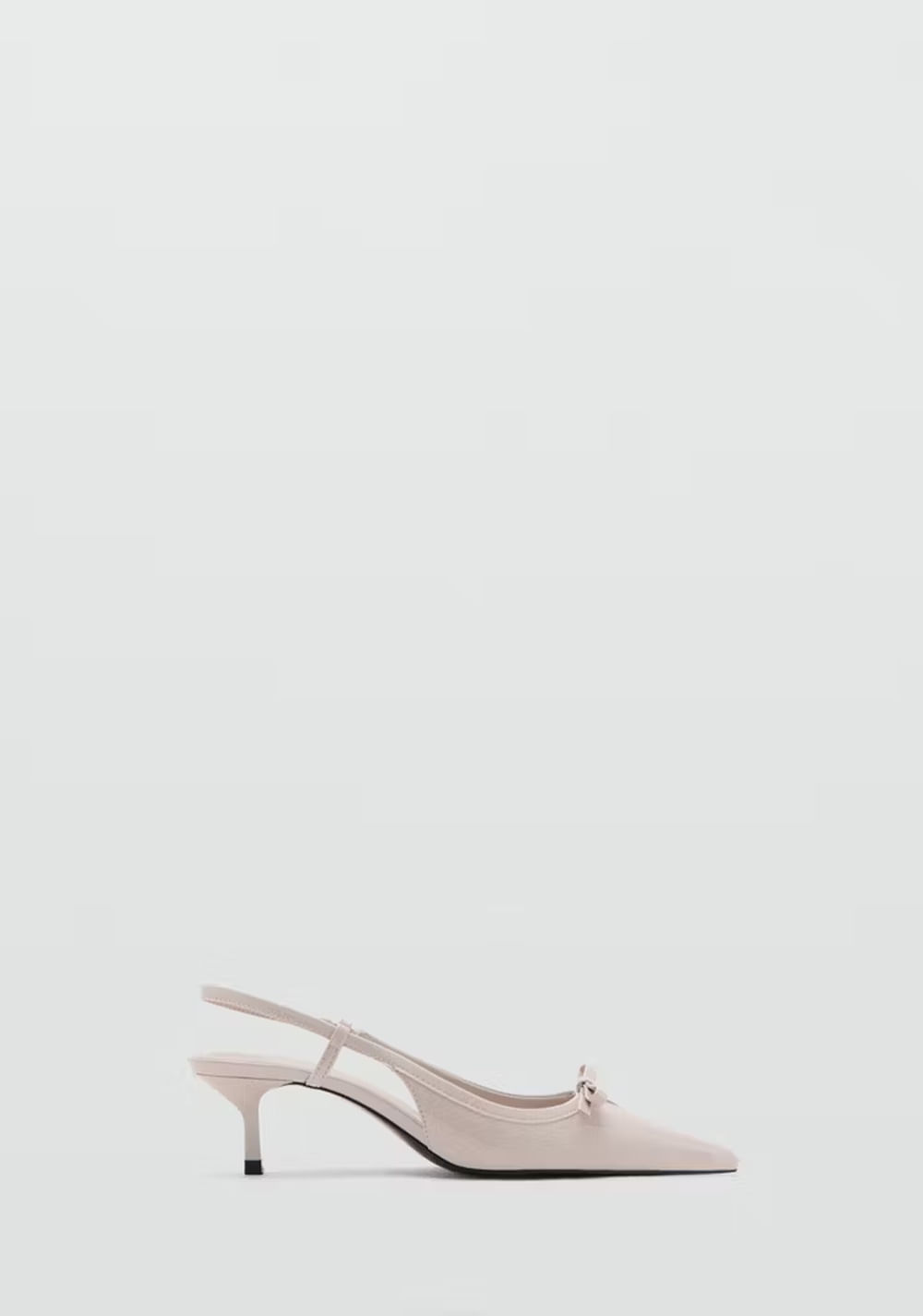 Tacones Punta Lazo Mango