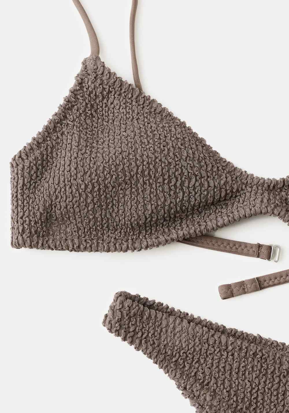 Top de Baño Triangular Textura Mango 4