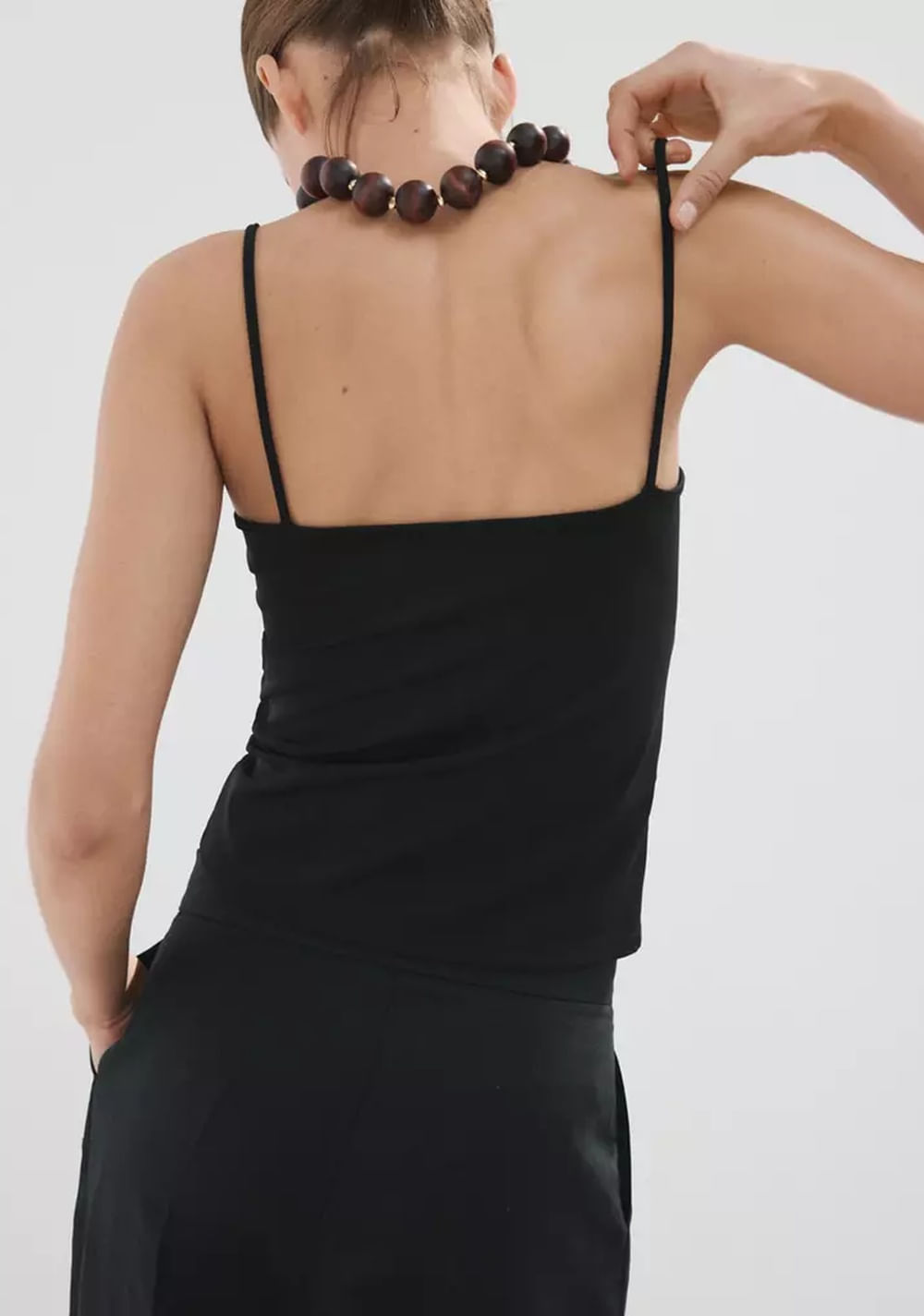 Top Crop Entallado Mango 3