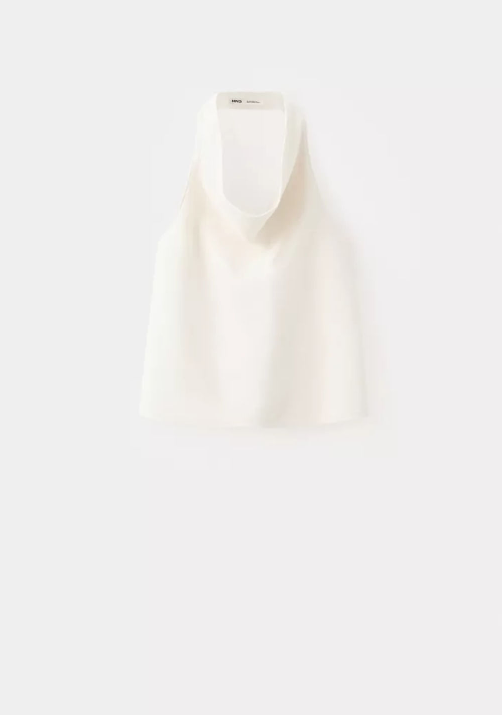 Top Halter Drapeado Mango 9