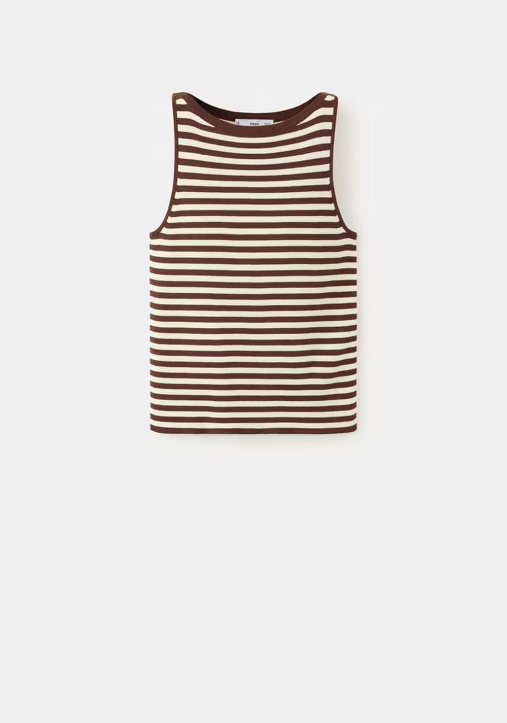 Top Punto Fino Cuello Barco Mango 7
