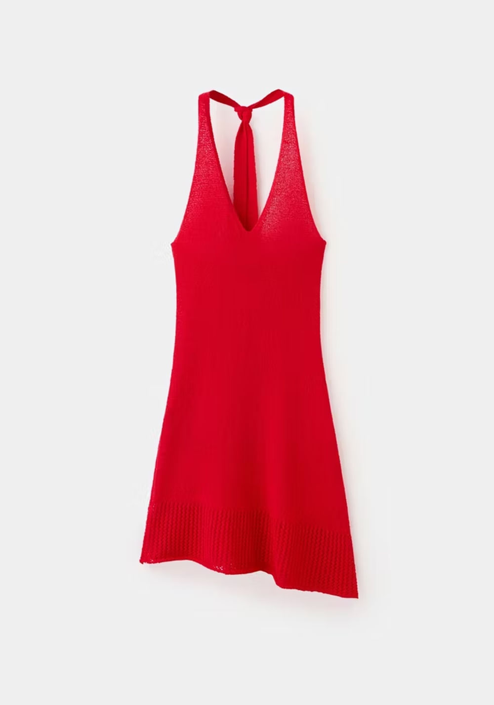Vestido Halter Punto Mango 9