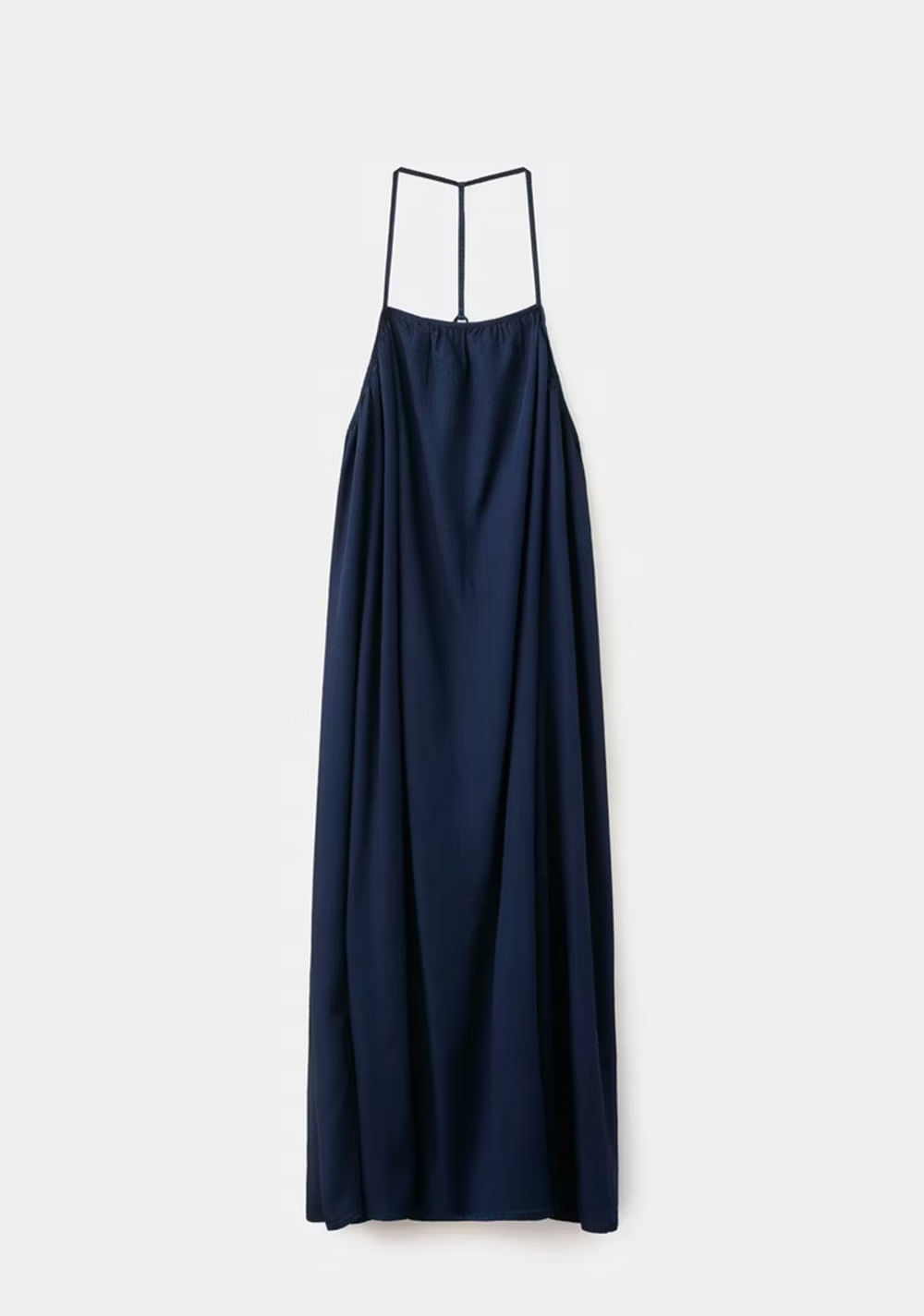 Vestido Lyocell Espalda Abierta Mango 9