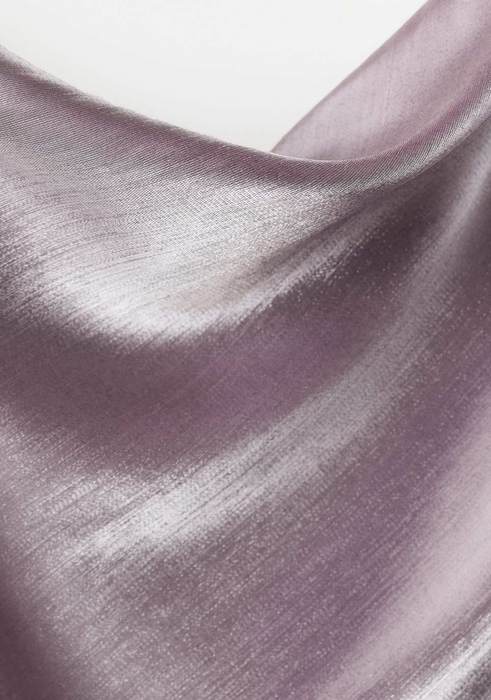 Vestido Satinado Cuello Escotado Mango 6