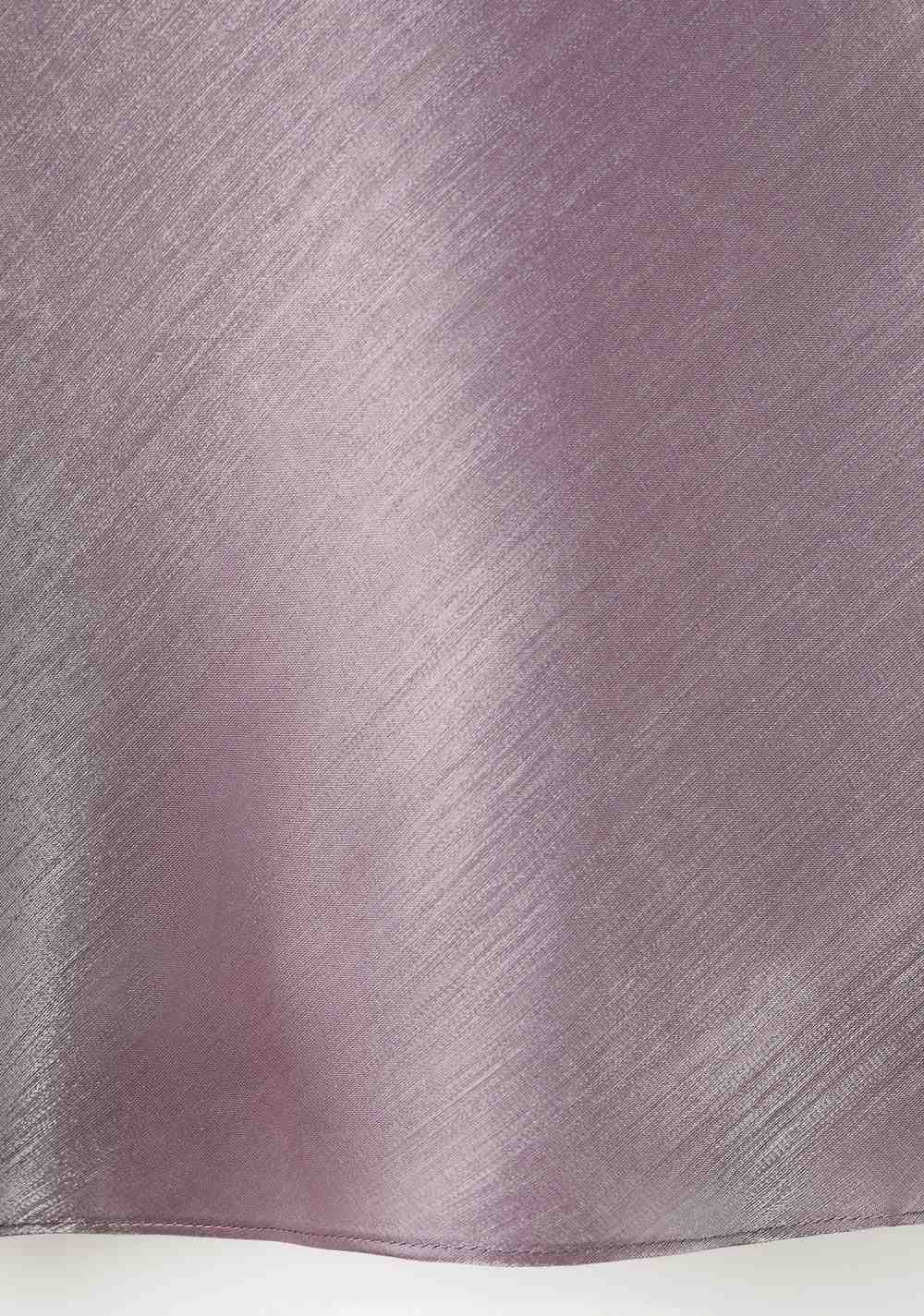 Vestido Satinado Cuello Escotado Mango 4