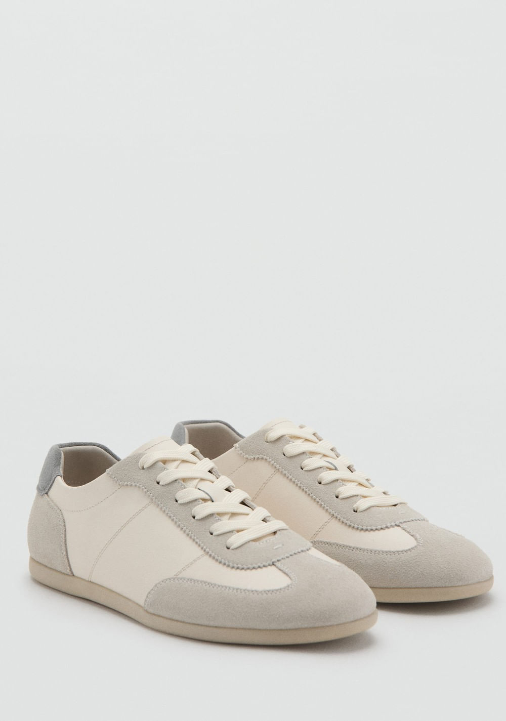 Zapatos Piel Combinada Mango 2