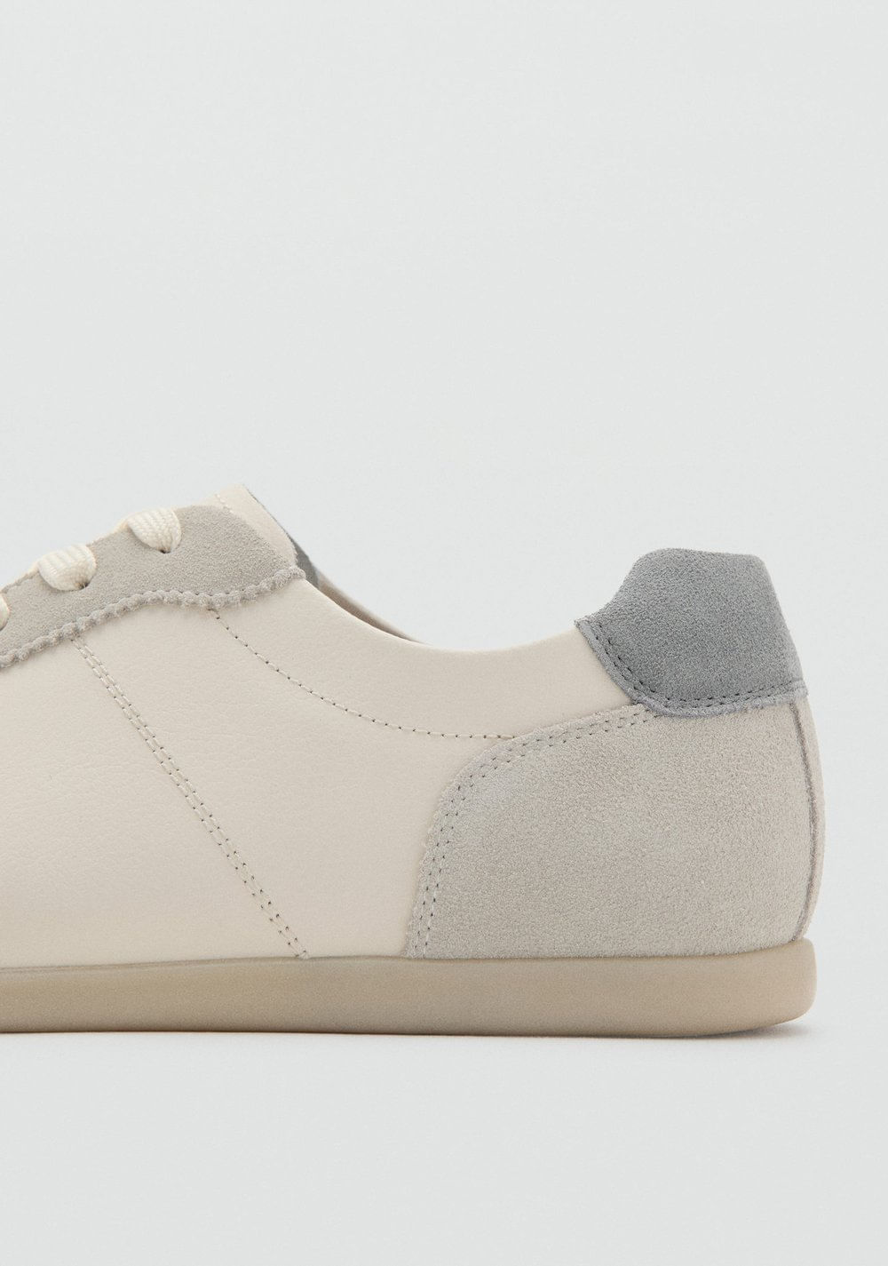 Zapatos Piel Combinada Mango 3
