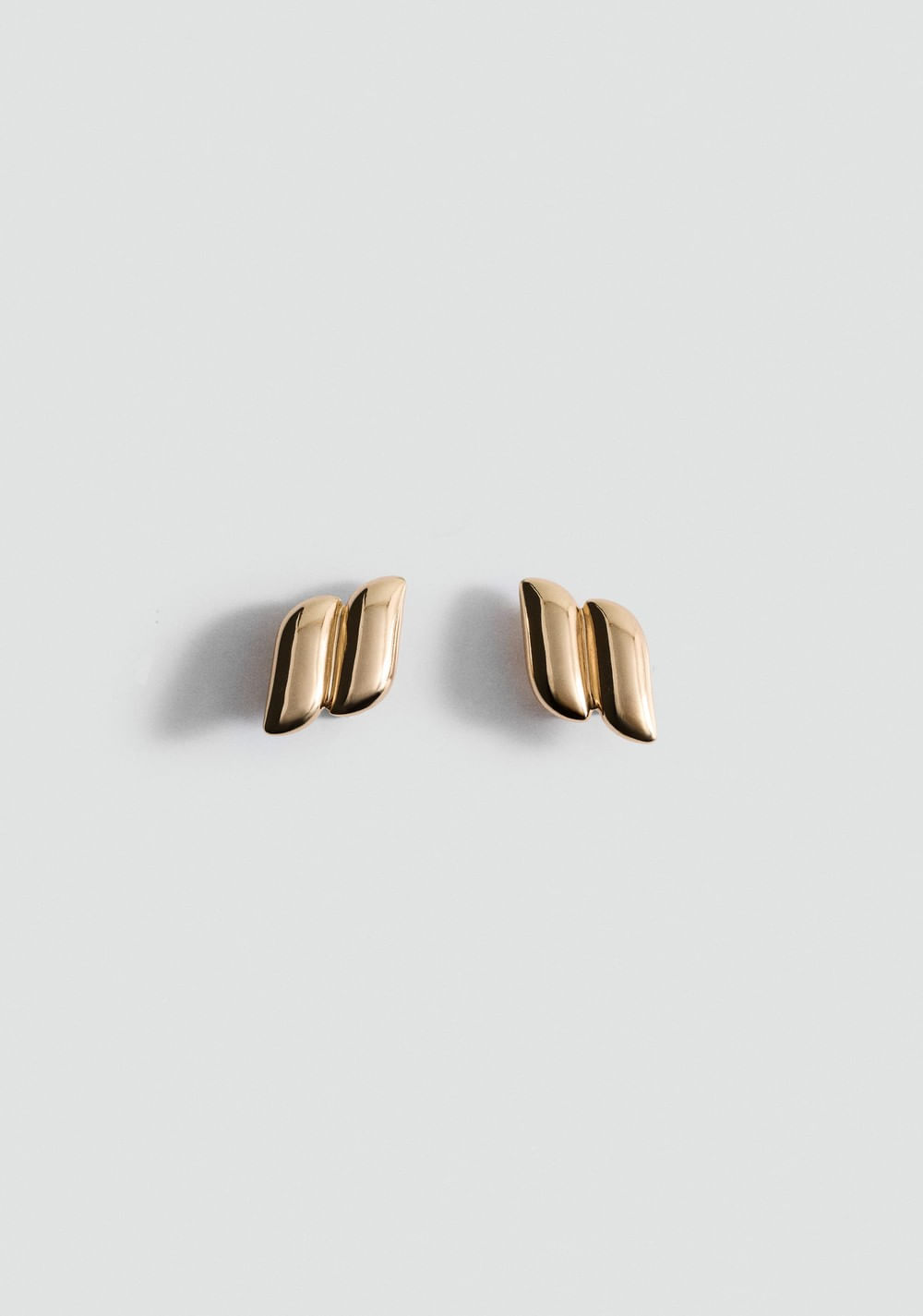Zarcillos Geométricos Relieve Mango