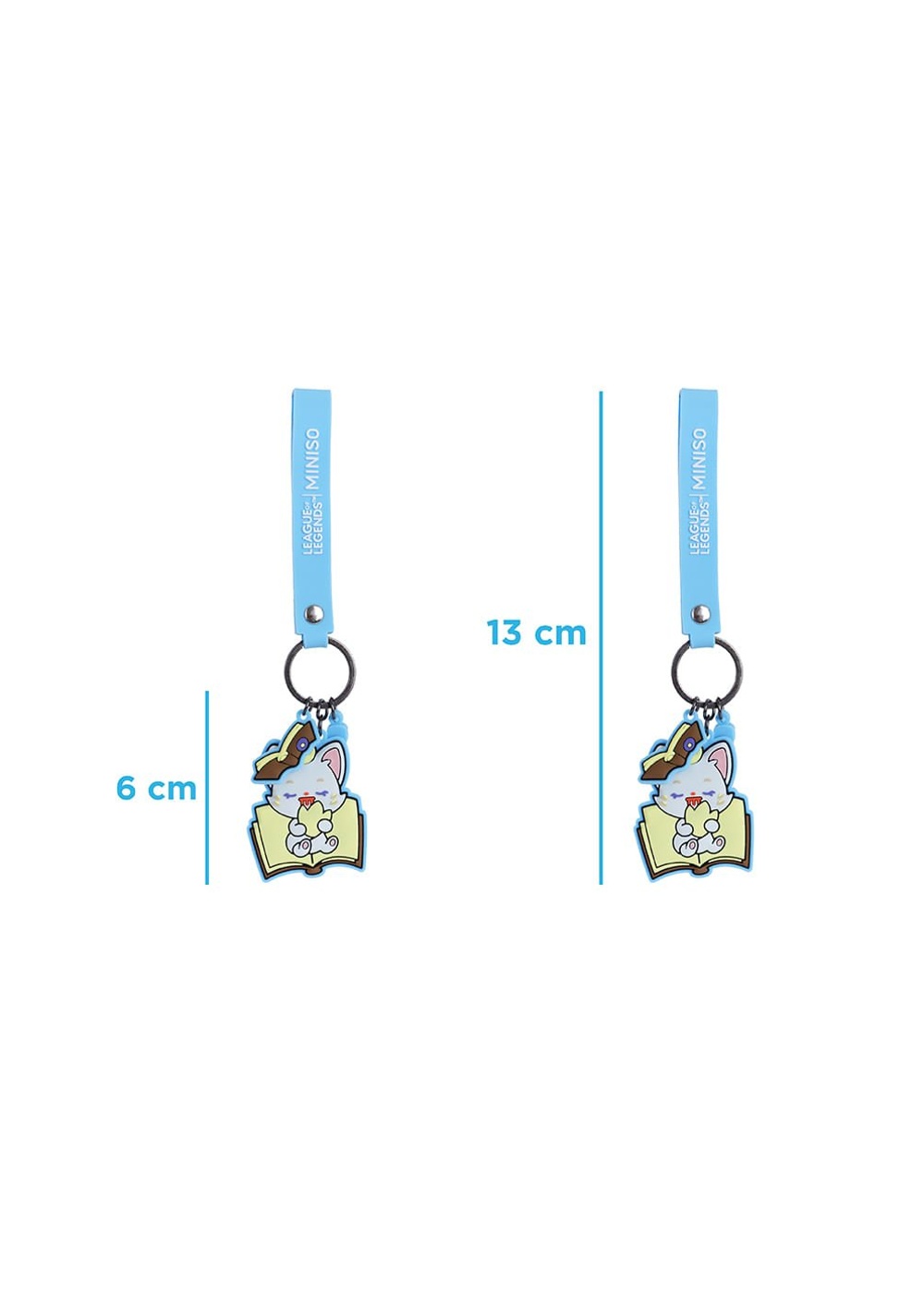 Accesorio para Celular Llavero Yuumi League Of Legends Miniso Unisex - Vista 4