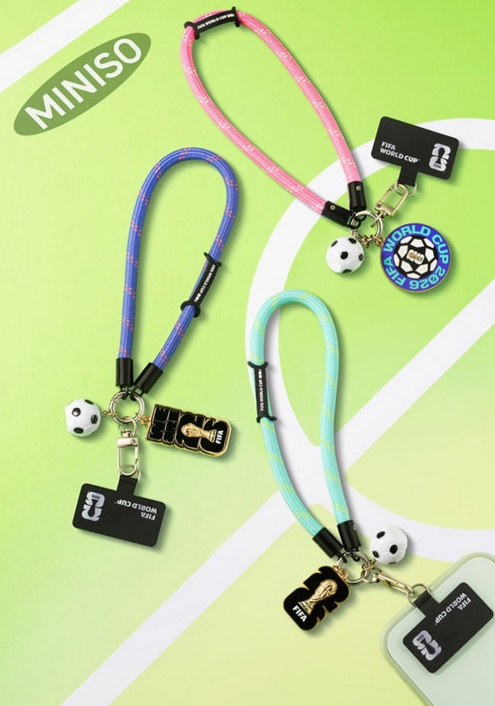 Accesorio Decorativo para Celular Copa Mundial 2026 Fifa Miniso Unisex - Vista 3