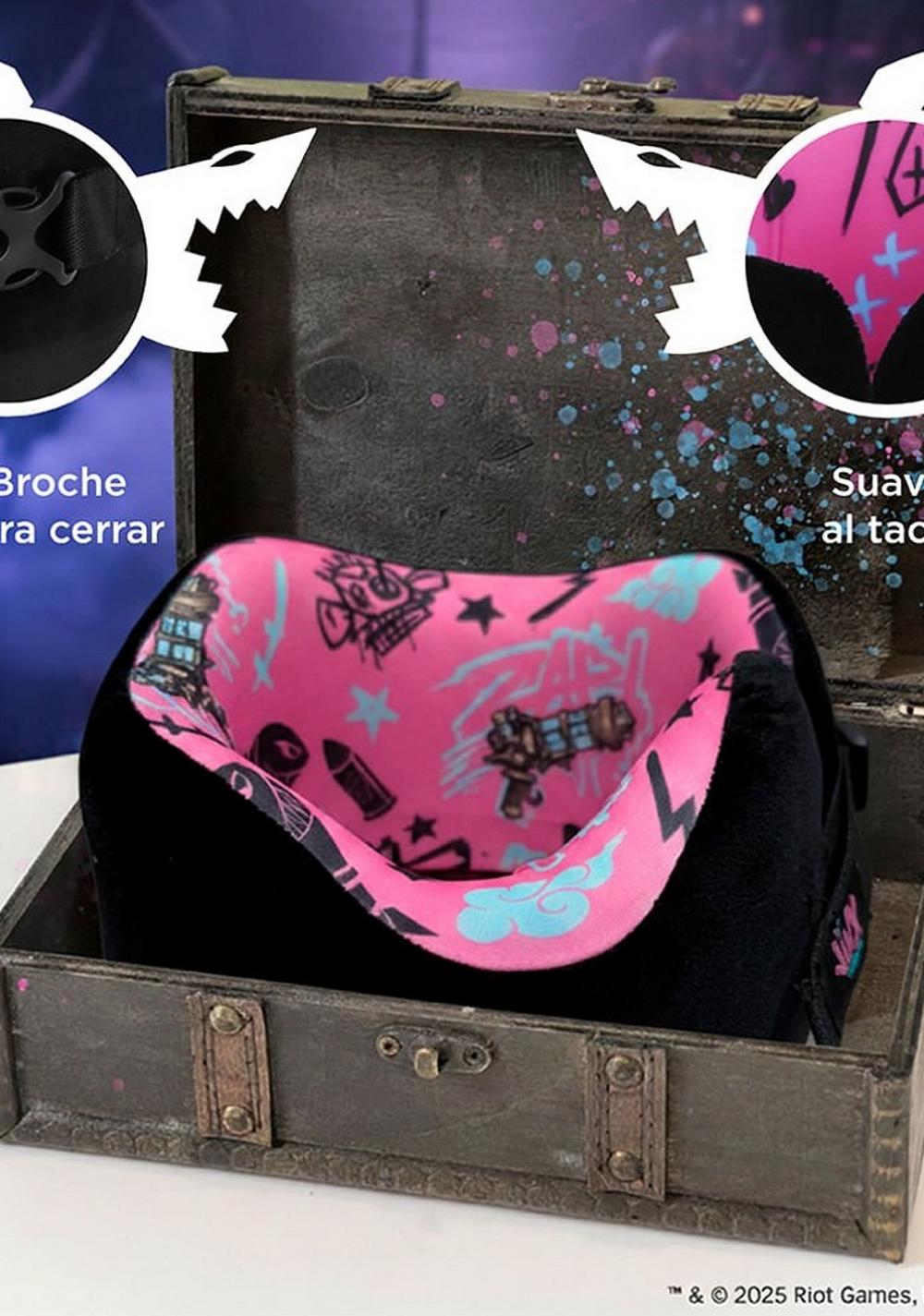 Almohada de Viaje Jinx Colección League Of Legends Miniso Unisex - Vista 5