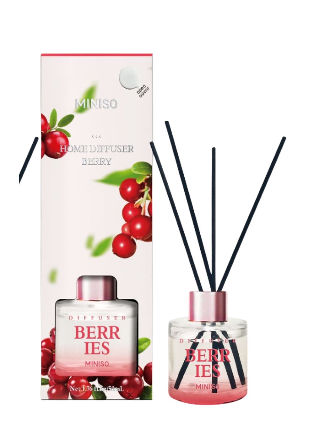Ambientador Mikado Floral Bayas 45 Ml Colección Miniso